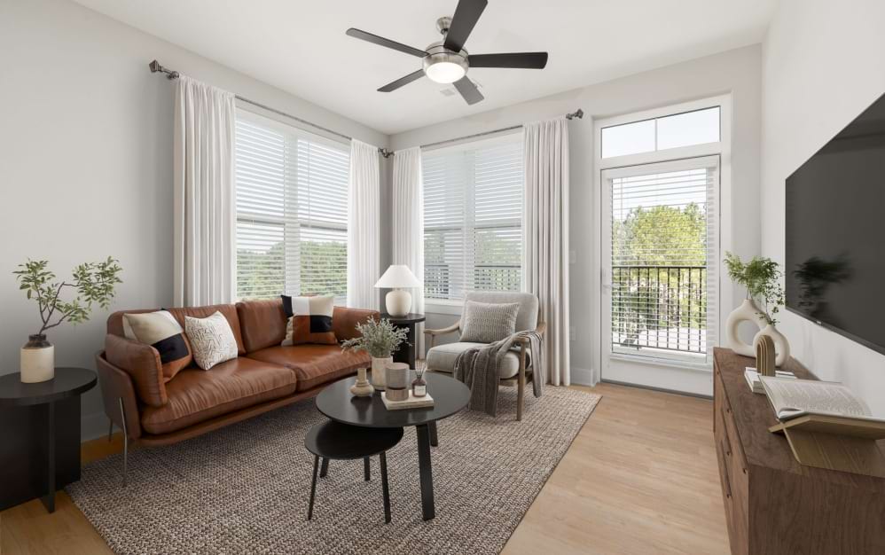 The Willow - 3 bedroom floorplan layout with 2 bathrooms and 1361 square feet (Expansive Living Space)